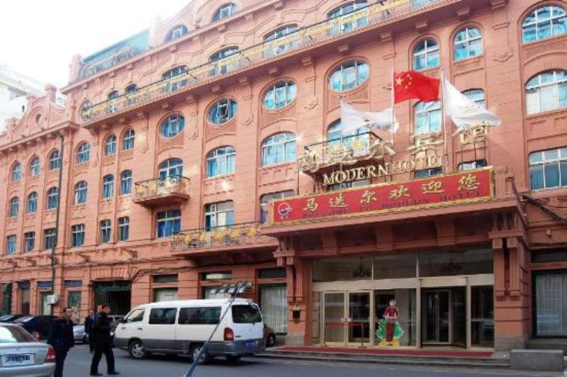 Modern Hotel Harbin Exteriör bild